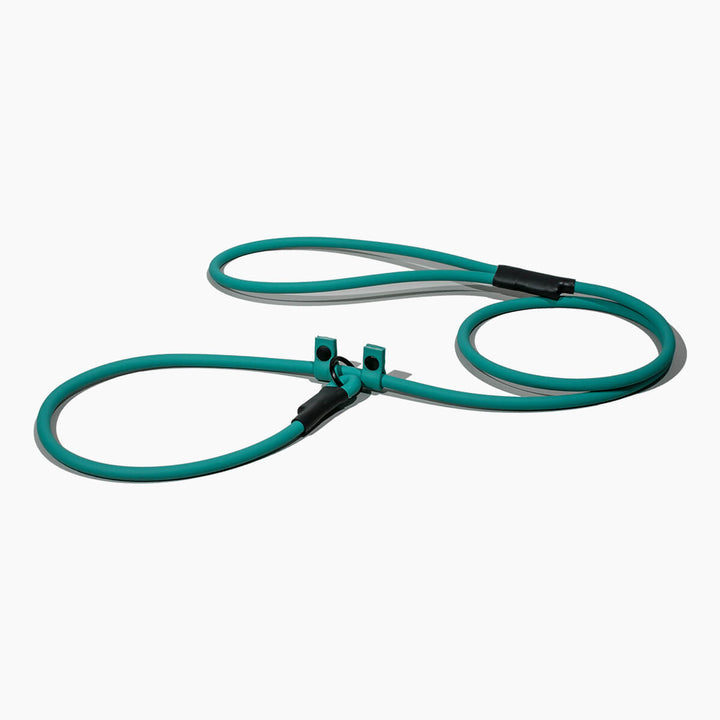 BioThane® round slip leash 'Teal'