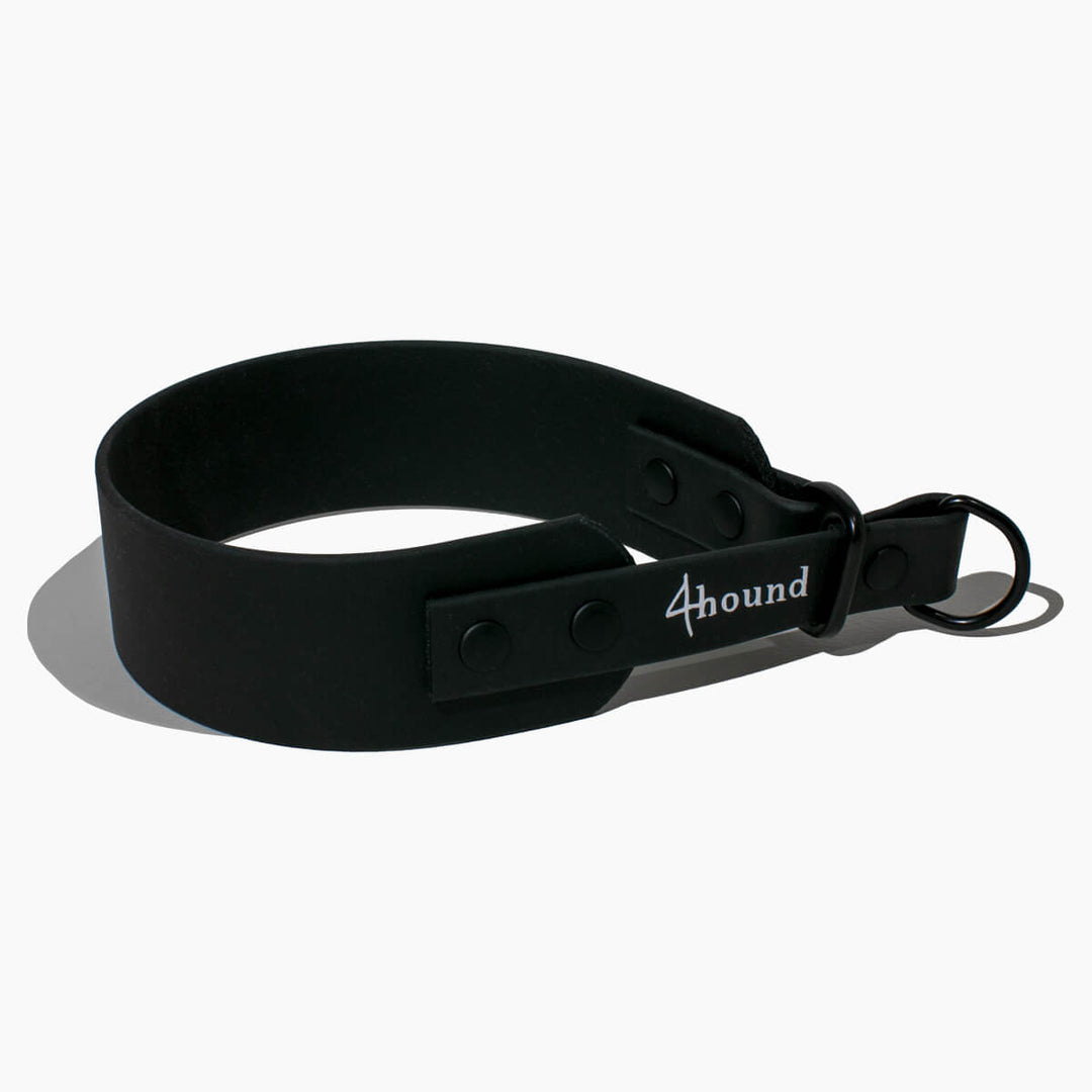 BioThane® sighthound collar 'Black'