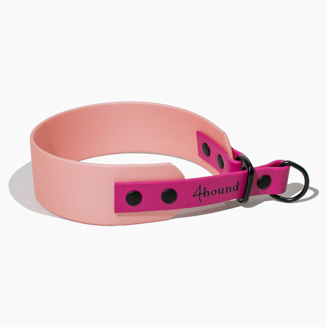 BioThane® sighthound collar 'Rose Gold'