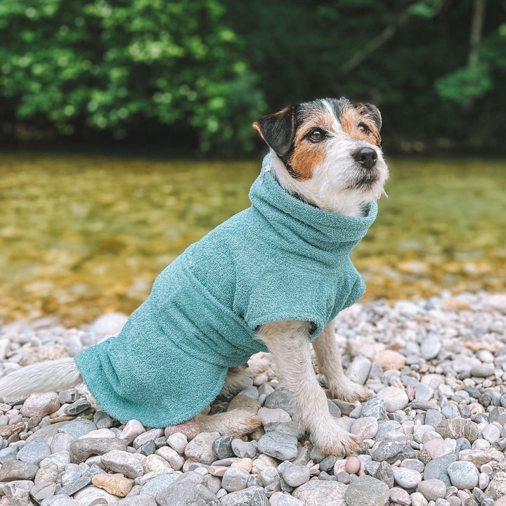 Cotton Drying Coat 'Sage'