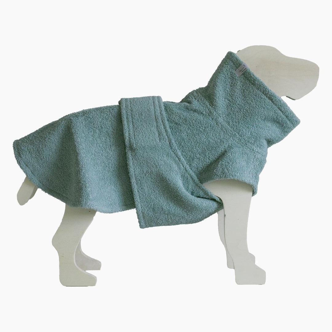 Cotton Drying Coat 'Sage'