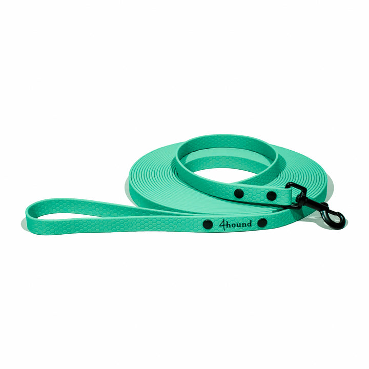 Waterproof tracking leash 'Hexa Mint'