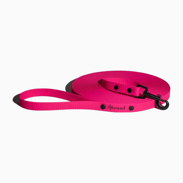 Waterproof tracking leash 'Hexa Magenta'