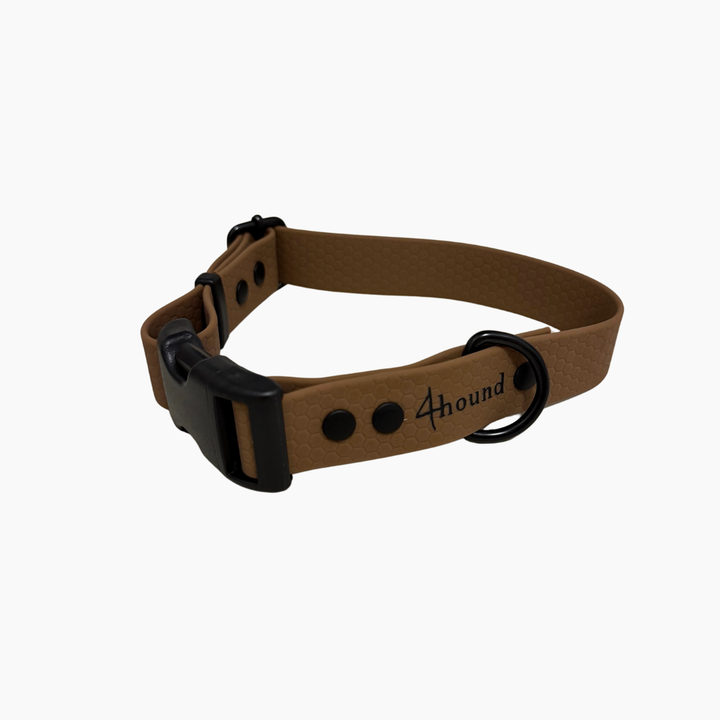 Hexa classic dog collar 'Brown'