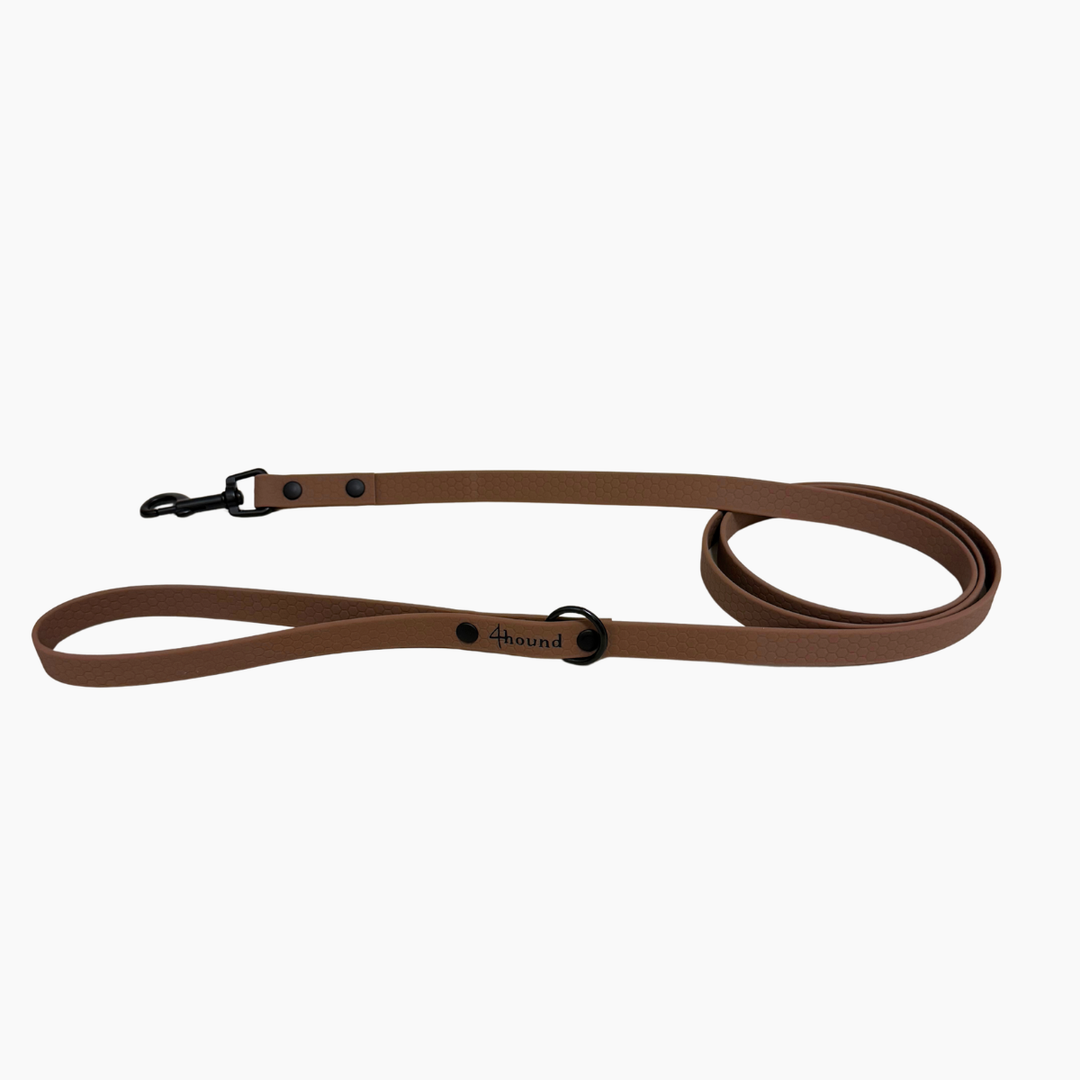 Hexa classic leash 'Brown'