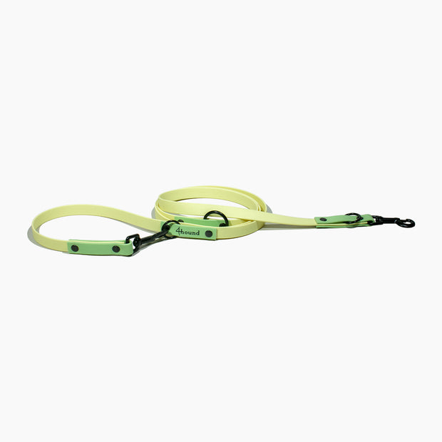 BioThane® adjustable leash 'Lime'
