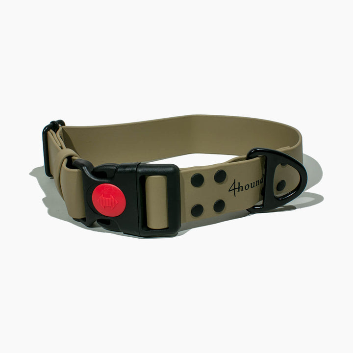 BioThane® classic dog collar 'Beige'