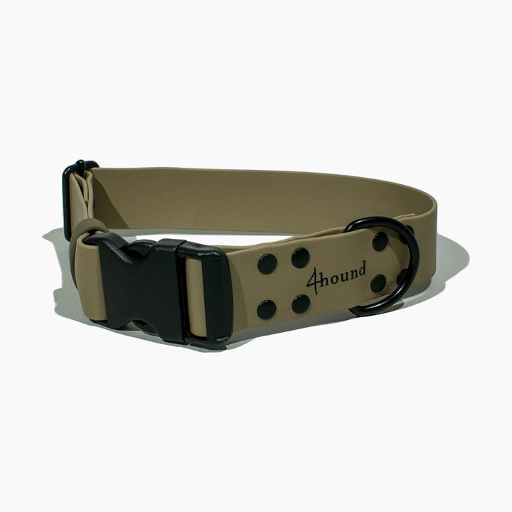 BioThane® classic dog collar 'Beige'