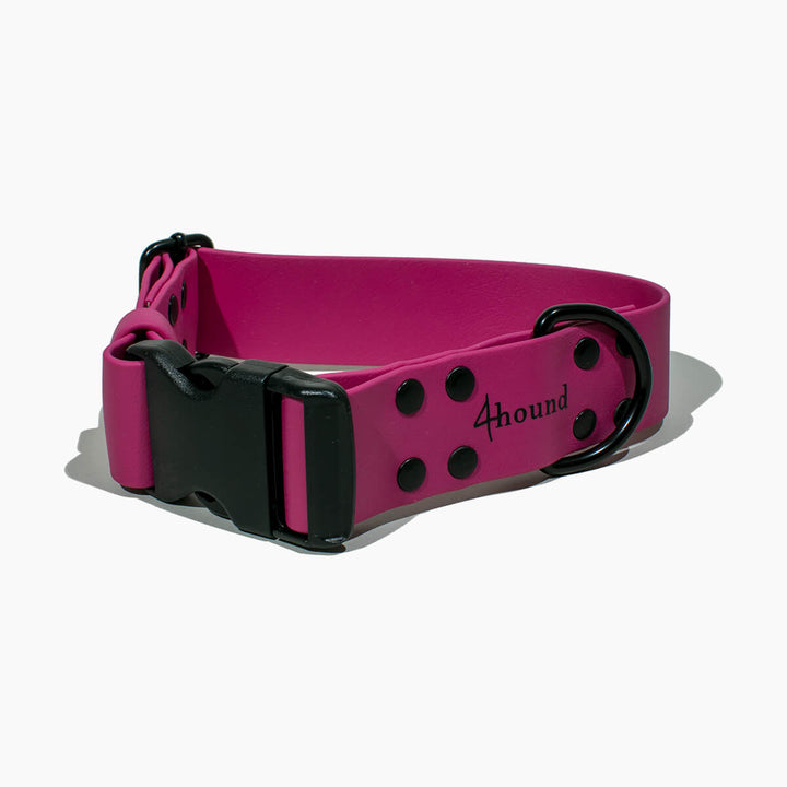 BioThane® classic dog collar 'Berry'