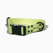 BioThane® classic dog collar 'Lemon'