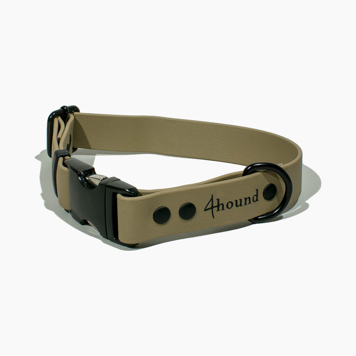 BioThane® classic dog collar 'Beige'