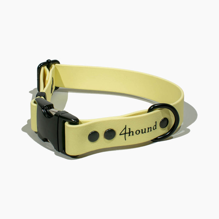 BioThane® classic dog collar 'Lemon'