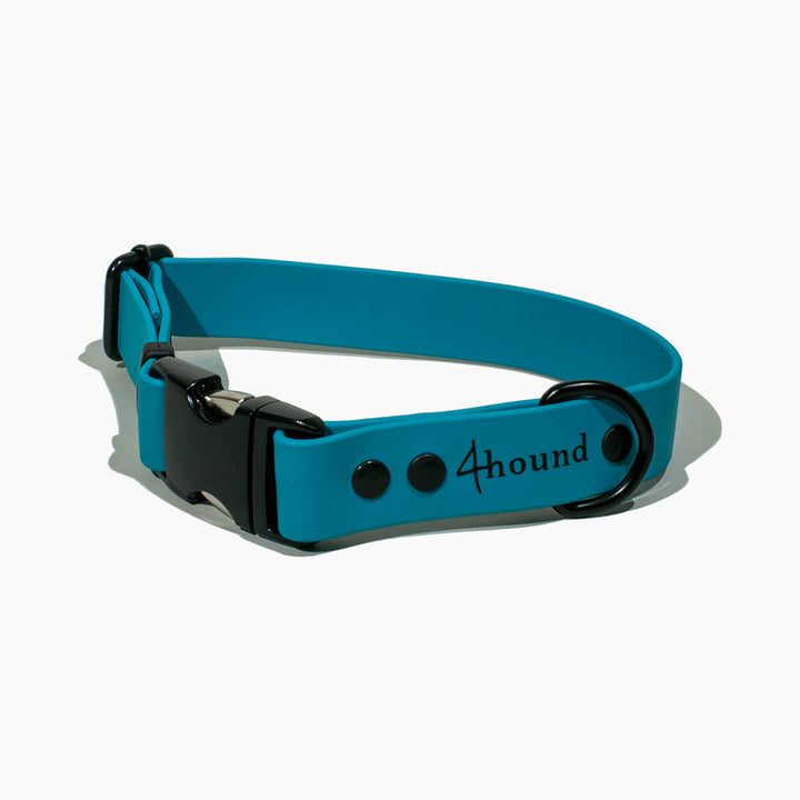 BioThane® classic dog collar 'Petrol'