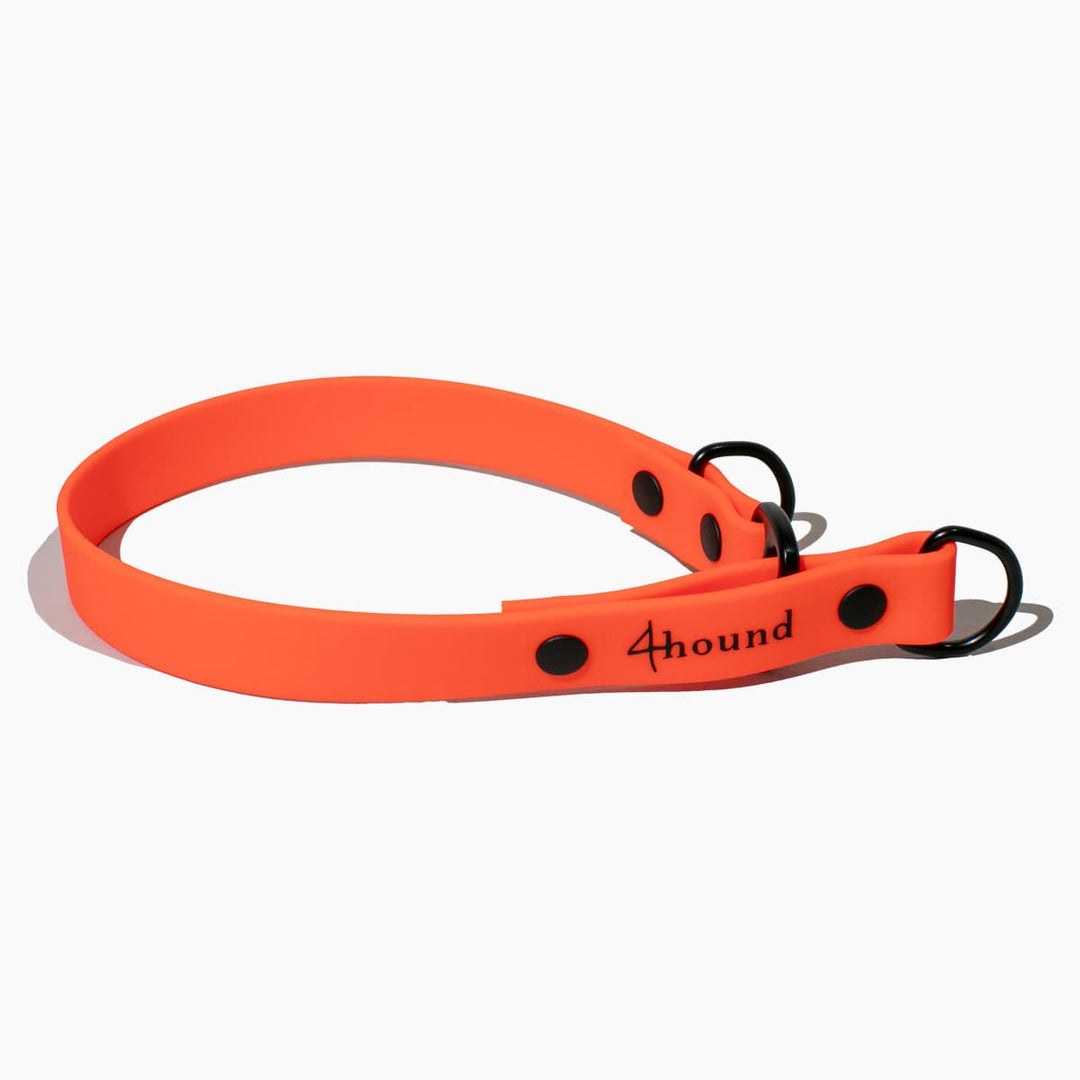 BioThane® martingale collar 'Neon Orange'