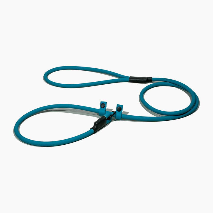 BioThane® round slip leash 'Petrol'