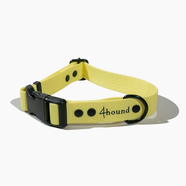 Hexa classic dog collar 'Lemon'