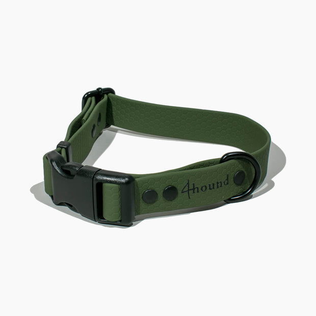 Hexa classic dog collar 'Olive'
