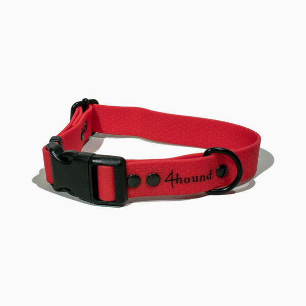 Hexa classic dog collar 'Red'