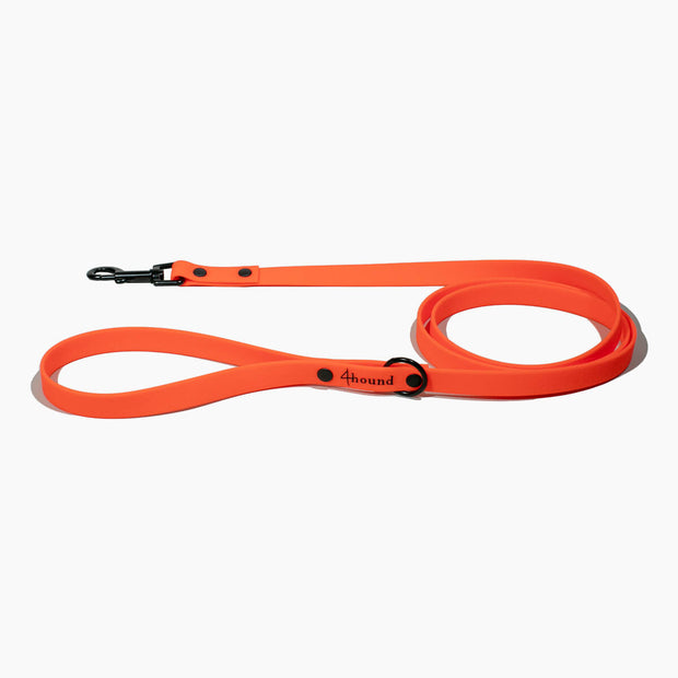 Hexa classic leash 'Neon orange'