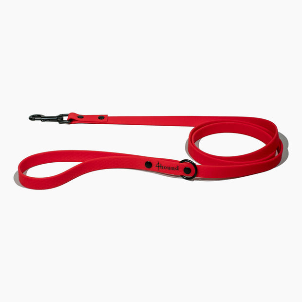 Hexa classic leash 'Red'