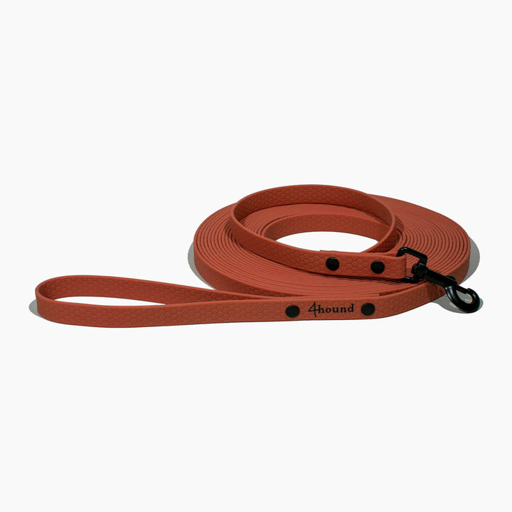 Waterproof tracking leash 'Hexa Burnt'