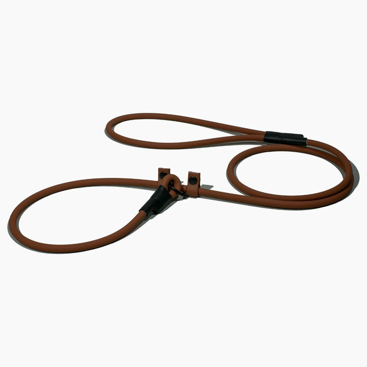 BioThane® round slip leash 'Dark Brown'