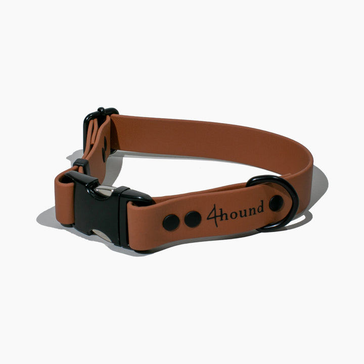 BioThane® classic dog collar 'Leather'