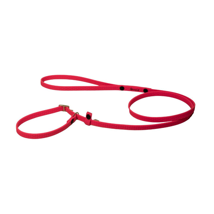 Hexa show slip leash 'Red'