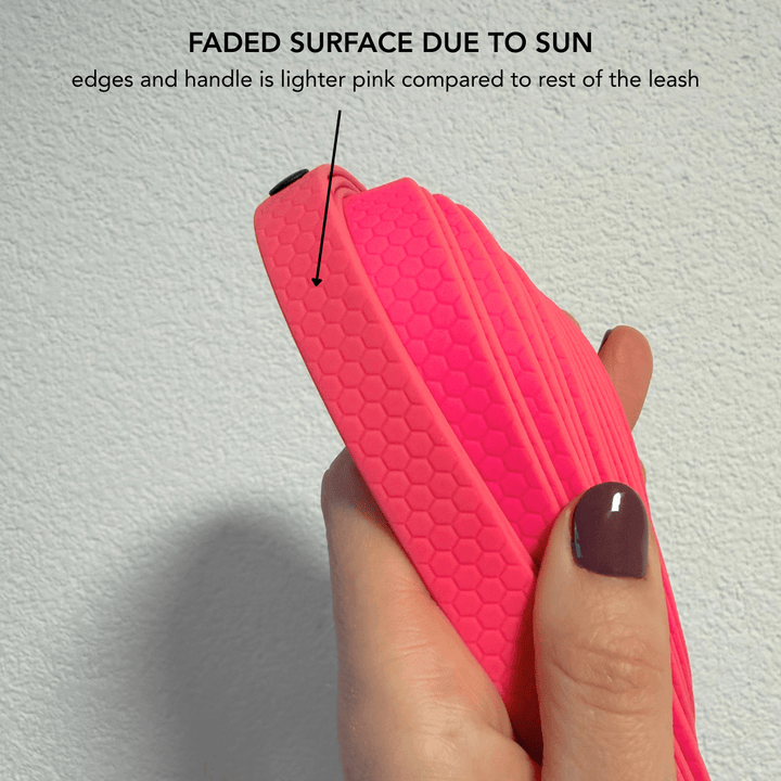 Waterproof tracking leash 'Hexa Magenta' FADED