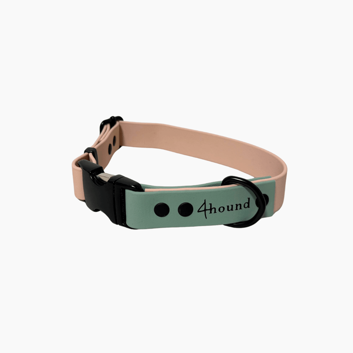 BioThane® classic dog collar 'Verdi' reversed