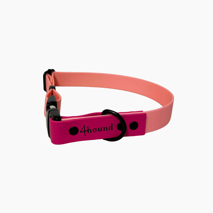 BioThane® classic dog collar 'Rubi' reversed