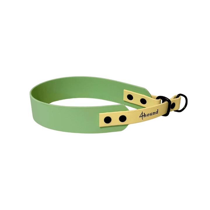BioThane® sighthound collar 'Pastel Green'