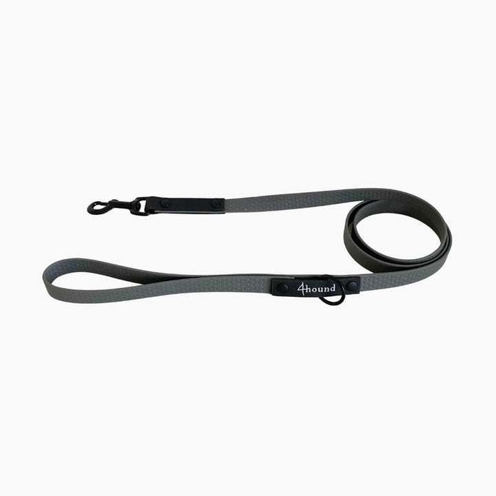 Hexa classic leash 'Grey + Black'