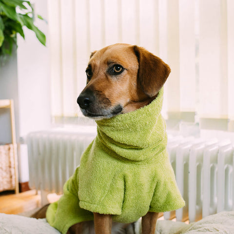 Cotton Drying Coat 'Kiwi'