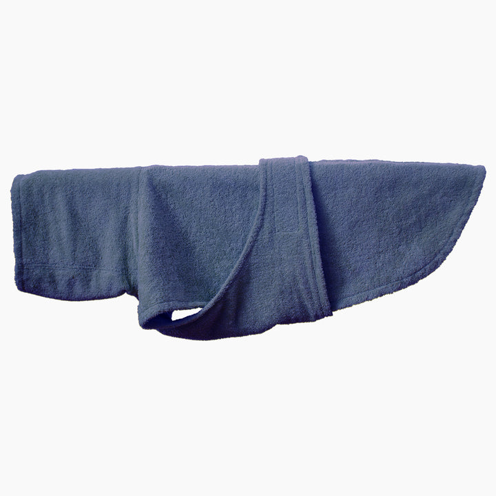 Cotton Drying Coat 'Marine blue'